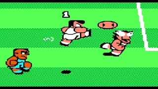 Kunio Kun no Nekketsu Soccer League FAMICOM  HD gameplay [upl. by Naux536]