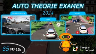 Auto Theorie Examen 2024  Gevaarherkenning  Kennis  Inzicht [upl. by Gina]