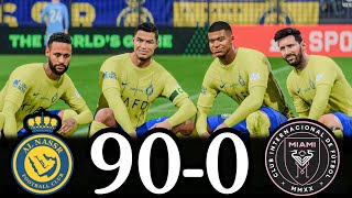 FC 24  RONALDO MESSI NEYMAR amp MBAPPE  ALL STARS  AL NASSR 900 INTER MIAMI [upl. by Nawoj382]