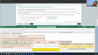 MAT144 Comparing monthly payments for subsidized and unsubsidized student loans [upl. by Celeski]