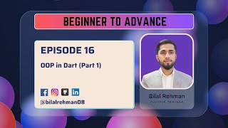 OOP Part 01 in Dart  Dart Episode 16 [upl. by Ynaffi]