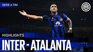 A WORK OF ART IN 4 PARTS 🎭  INTER 40 ATALANTA  HIGHLIGHTS  SERIE A 2324 ⚫🔵🇬🇧 [upl. by Nitsraek]