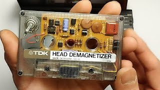 TDK Head demagnetizer cassette [upl. by Jehiah]