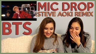 BTS  MIC DROP Steve Aoki Remix MV REACTION [upl. by Akeem]