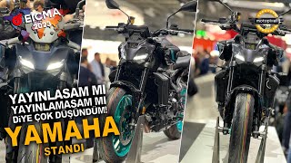 Yayınlasam mı Diye Çok Düşündüm Aslında Yamaha Eicma Standı [upl. by Nadaha]