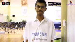 Tata Steel  Aaryan Varshney  Chess Prodigy  WeAlsoMakeTomorrow [upl. by Anaher]