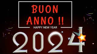 Buon Anno 2024  video per gli auguri di un felice anno nuovo [upl. by Waylon166]