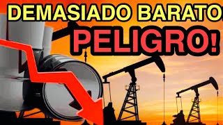 El petróleo está demasiado barato y esto no refleja la realidad ANALIZAMOS a ver qué encontramos [upl. by Hermon175]