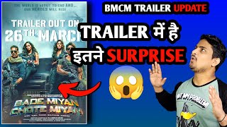 Bade Miyan Chote Miyan Trailer Inside Details  BMCM Trailer Official Release Date Announced [upl. by Nibas]