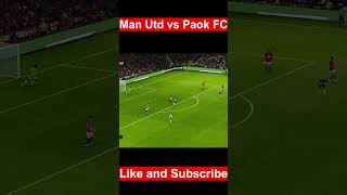 Manchester United vs PAOK  UEFA Europa League 2425  Full Match  PES GamePlay [upl. by Caron]