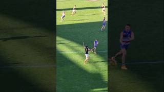 McBean Kicks a MASSIVE goal from 55m out sanfl afl sanflfinals footyfinals [upl. by Jaquelin]