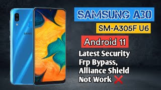 Samsung A30 Frp Bypass Android 11  SMA305F  Without Alliance Sheild  Latest Security [upl. by Akayas]