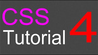 CSS Layout Tutorial  04  Adding the main content section [upl. by Suolekcin949]