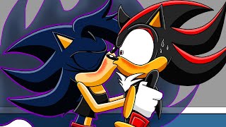 DARK SONICA KISSES SHADOW  Sonic Comic Dub [upl. by Alicea]