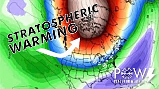 Stratospheric Warming  POW Weather Channel [upl. by Nnayllek165]