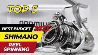 Top 5  Best Shimano spinning reel  Low Budget Gadget 2023 [upl. by Zima]