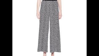 Slinky Brand Printed Cropped Palazzo Pant [upl. by Tecla]