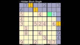 How to Solve Washington Times Sudoku Difficult 21 March 2024 [upl. by Amo188]