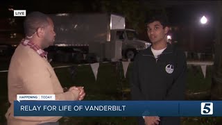 Vanderbilt students host Relay for Life fundraiser [upl. by Roon]