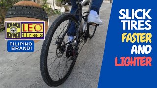 Budget Slick MTB Tires  Bike Commuter upgrade LEO tires 26x138 [upl. by Ettenwad]