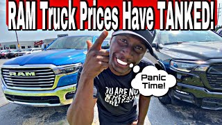 RAM Trucks ROTTING Away On RAM Lots Sales Have Absolutely TANKED [upl. by Ayotol]