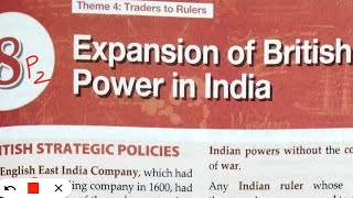 ICSE class 8 history chapter 8 Expansion of British Power in India [upl. by Goar]