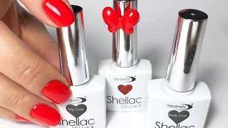 Gelnägel mit Shellac in 3 Schritten zuhause selber machen  Anleitung [upl. by Helgeson]