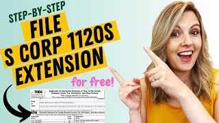 S Corp Tax Compliance A StepbyStep Tax Extension Filing Guide [upl. by Yendor412]