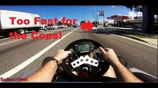 Shifter Go Kart 90mph on the Street vs the Police in Florida [upl. by Reamy674]