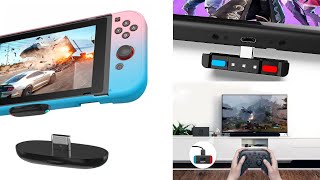 Best Nintendo Switch Bluetooth Adapter 2022  Nintendo Switch Bluetooth Transmitter for Gaming [upl. by Hanfurd]