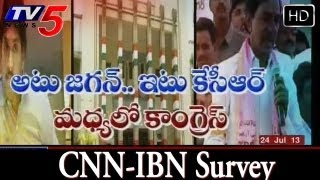 CNN  IBN Lok Sabha Election Tracker Survey  TV5 [upl. by Troyes]