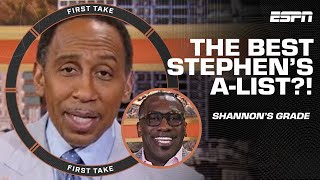 💥 BAM 💥 The BEST Stephens AList EVER 😮 Shannon Sharpe thinks so 👏  First Take [upl. by Landre]