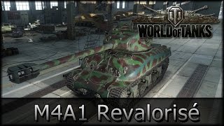 World of Tanks  Live M4A1 Revalorisé  Tier 8 Premium  deutsch  gameplay [upl. by Aneekat]