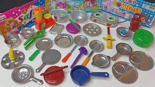 Play with Amazing mini kitchen set MINI CLAY Dolliyon [upl. by Anaib918]