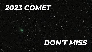 New green COMET in 2023 after 50000 years [upl. by Setiram449]