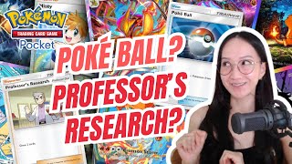 Poké Ball vs Professors Research in Pokémon TCG Pocket [upl. by Armallas]