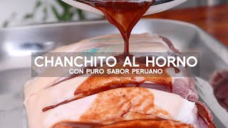 COMO PREPARAR CHANCHITO AL HORNO AL ESTILO PERUANO  ACOMERPE  RECETAS NAVIDEÑAS [upl. by Ahsiema]