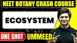 ECOSYSTEM in 1 Shot All Concepts Tricks amp PYQs  NEET Crash Course  Ummeed [upl. by Grevera]