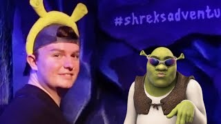 i went to shrek adventure in london lol [upl. by Ynehpets]