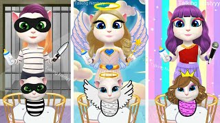 I Was Adopted Robber🦹 Angel 😇 Pop Star 🌟  My Angela 2 [upl. by Zillah]