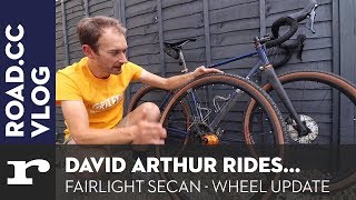 David Arthur Rides Fairlight Secan update  wheel choices [upl. by Sol109]