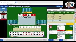 Improve your Bridge Game  NoTrump  Setup tricks while you have stoppers plan your entries 63 [upl. by Yhtak]