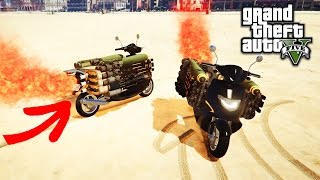 TOP DES MOTOS INCROYABLE SUR GTA 5 [upl. by Garmaise]