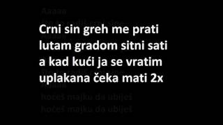 CVIJA amp RELJA POPOVIC FEAT COBY  CRNI SIN TEKSTLYRICS [upl. by Ferdie]