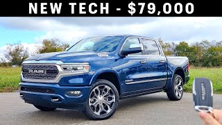 2022 RAM 1500 Limited  MAJOR Tech Update for the 79000 Luxury KING [upl. by Euqinahs]