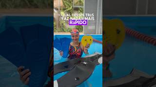 Pé de pato X Palmar X Roupa ⚔️ shorts swimming natação swim piscina natacion triathlon [upl. by Scales]