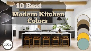 Top 10 Kitchen Color Trends 2024 Unveiling Exciting New Palettes [upl. by Noral]