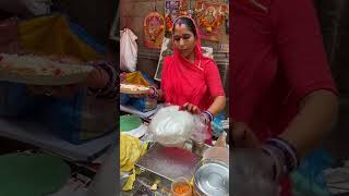 Rajasthani Aunty Selling Masala Cheese Papad in Mumbai  Indian Street food shorts shortvideo [upl. by Kuebbing773]