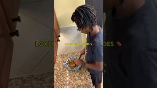 loaded baked potatoes 🥔 food cooking youtubeshorts [upl. by Repsag1]