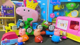 50 min video PEPPA PIG TOYS COLLECTION UNBOXING  SATISFYING UNBOXING COCOMELON  ASMR NO TALKING [upl. by Putnem610]